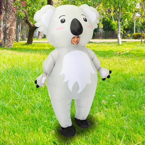 Costume De Fête Gonflable, Cosplay, Koala, Kawaii, Mascotte Fantaisie, Anime, Halloween, Pour Enfants Et Adultes