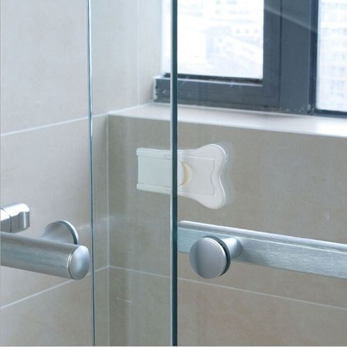 Serrure De Porte Bébé 2 Pièces/Ensemble, Protection Enfant Bébé, Sécurité Porte À Ventouse, Portes Coulissantes, Serrure De Fenêtre, Loquet Sécurisé