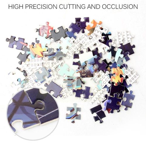 Puzzle En Avion 2mm X 4g3, 1000 Pièces, Thème Halloween, Dessin Animé, Cadeau Pour Enfants Et Adultes, Épais