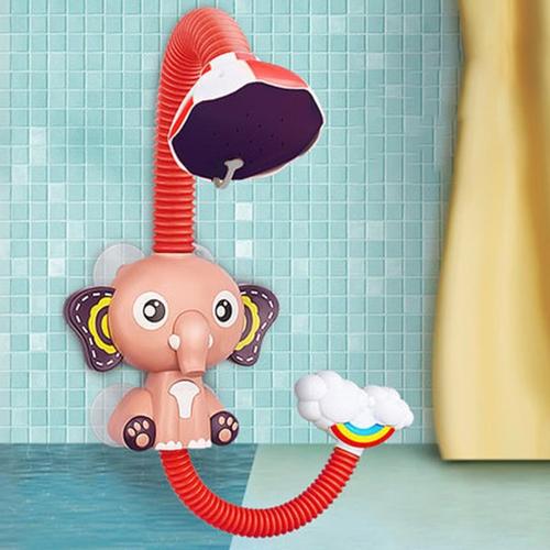 Acheter Jouet de bain électrique pour bébé, douche de dessin animé, éléphant,  jouets de pulvérisation d'eau, robinet de salle de bain, baignoire, jeu  éducatif pour enfants