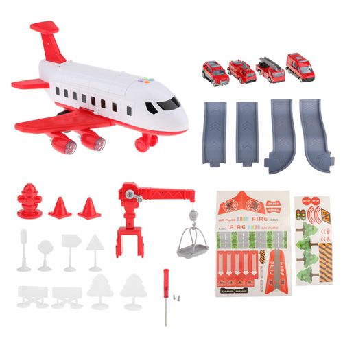 Avion Jouet, Enfants Jouets D'avion Pour 3 4 5 6 Ans Garçons Filles Tout Petits Avions Véhicule Jouer Ensemble Avec 4 Véhicules
