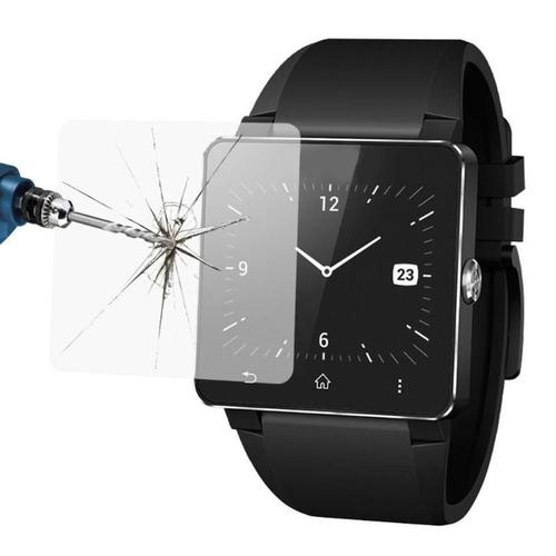 Protecteur D'écran, Film En Verre Trempé De Qualité Supérieure, 0.2mm, Pour Sony Smartwatch 2 Pour Sw2, Promotion De Gros, Accessoires Intelligents, Nouveau, 2 Pièces