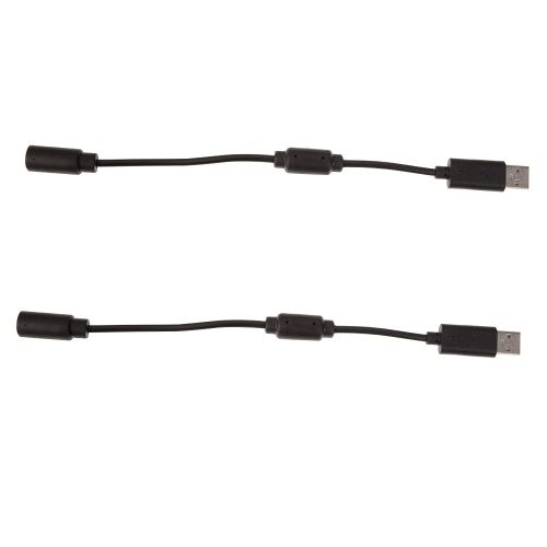 Adaptateur Usb Pour Manette De Jeu Filaire, Câble D'extension, Pour Microsoft Xbox 360, 2 Pièces/Lot, Convertisseur Détachable Pour Xbox 360