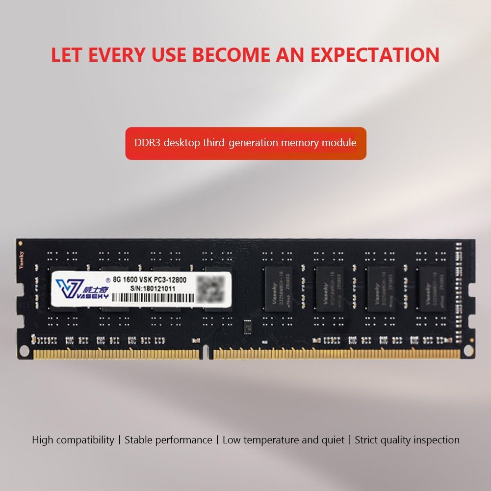 mmoire de serveur d'ordinateur de bureau, modle DDR3, capa... - 2