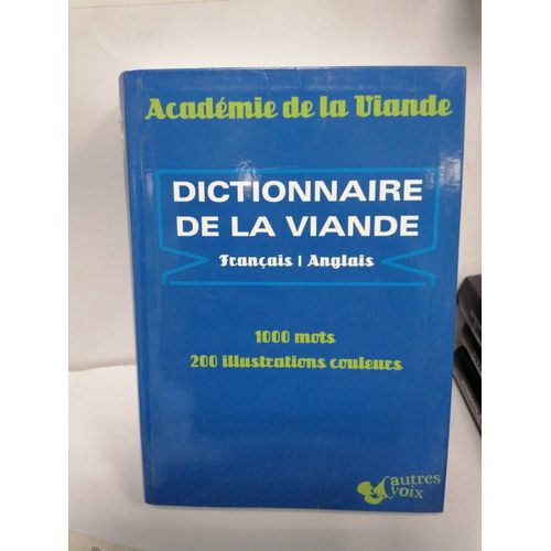Dictionnaire De La Viande Français Anglais