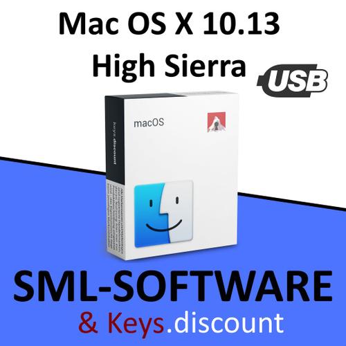 Mac Os X 10.13 High Sierra Sur Clé Usb