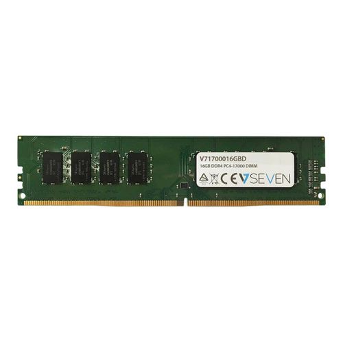 V7 - DDR4 - module - 16 Go - DIMM 288 broches - 2133 MHz / PC4-17000 - 1.2 V - mémoire sans tampon - non ECC