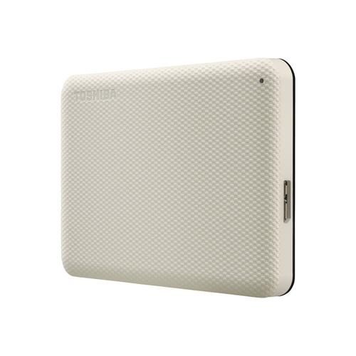 Toshiba Canvio Advance - Disque dur - 2 To - externe (portable) - 2.5" - USB 3.2 Gen 1 - beige clair