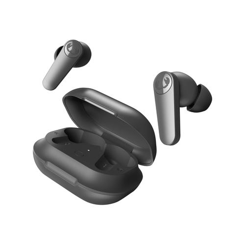 Fresh 'n Rebel Twins ANC - Écouteurs sans fil avec micro - intra-auriculaire - Bluetooth - Suppresseur de bruit actif - gris orage