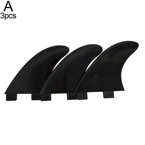 Ensemble D'ailerons De Surf Fcs2 En Plastique, 3 Pièces, Pour Surfeur, Aileron De Quad, Queue De Gouvernail