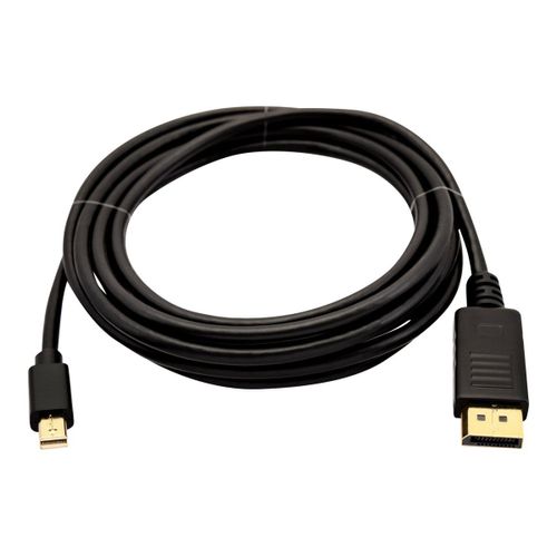 V7 - Câble DisplayPort - Mini DisplayPort (M) pour DisplayPort (M) - 1 m - noir