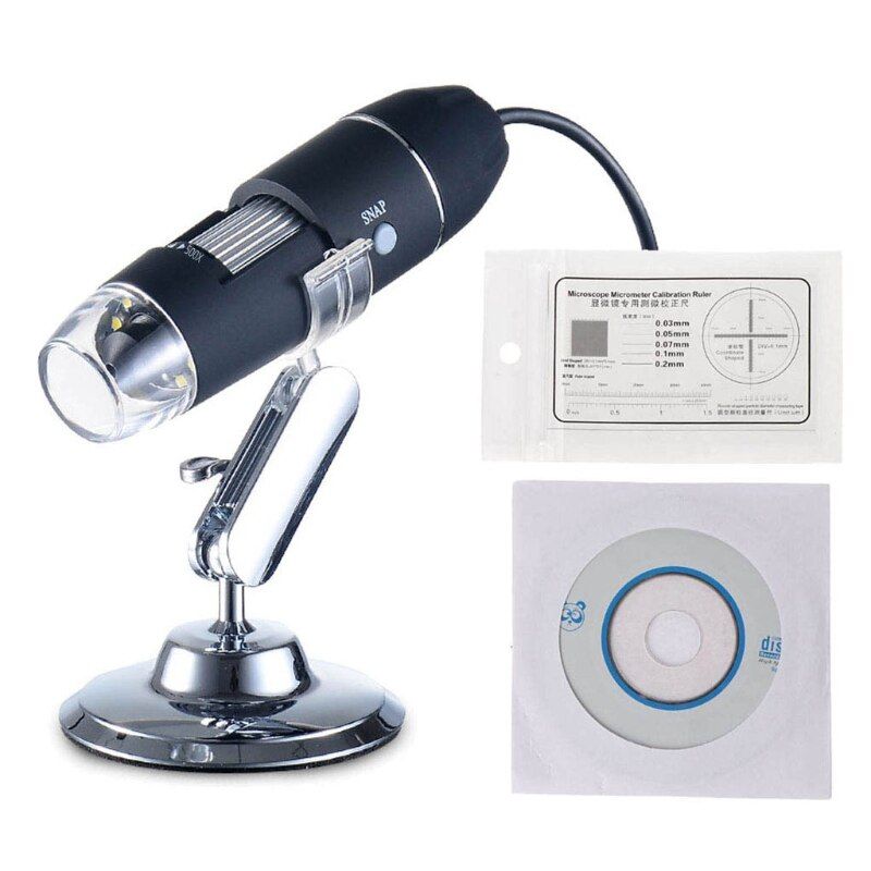 Microscope num�rique USB, loupe 500X, Endoscope portable ave...