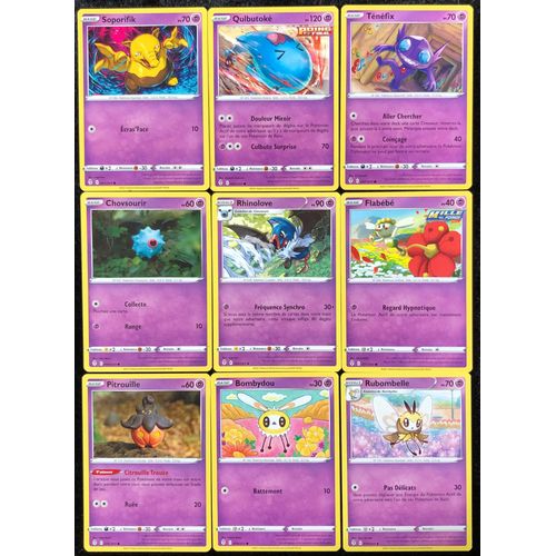 Evolution Céleste - Lot De 9 Cartes Type Psy