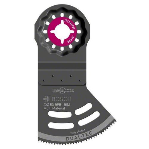 Bosch Professional Lame Dual-Tec AYZ53BPB, 5 pièces, 53 x 40 mm - 2608664203