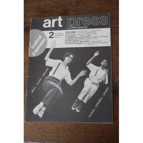 Art Press Nouvelle Série Novembre 1976 N°2