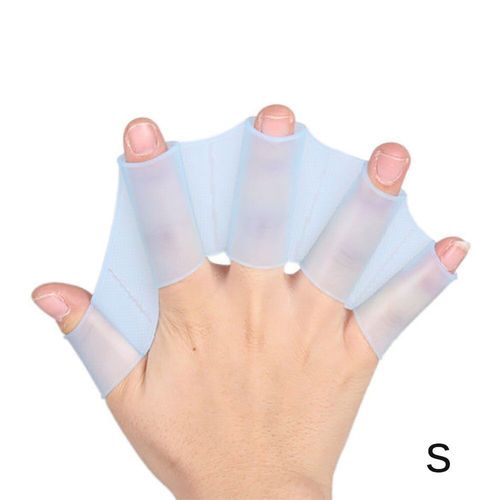 Paire De Palmes De Natation En Silicone, 1 Paire, Gants De Plongée, Équipement De Natation, Palmes À Main, Palmes À Doigts