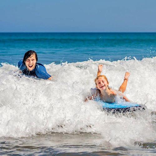 Planche De Surf Gonflable En Plein Air, Couleur Unie, Pour Enfants