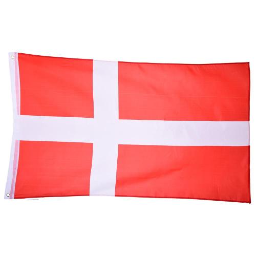 Drapeau Du Danemark En Polyester 3x5 Pieds 90x150cm, Bannière De Cour, Décoration, À Suspendre, Pour Célébrations De Vacances, Événements Sportifs