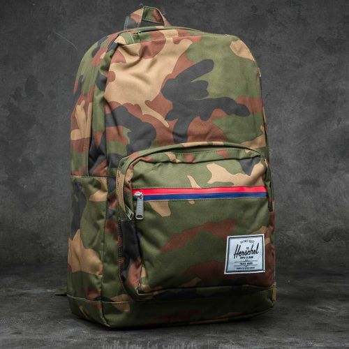 Herschel Supply Co. Pop Quiz Backpack Woodland Camo/ Multi Zip