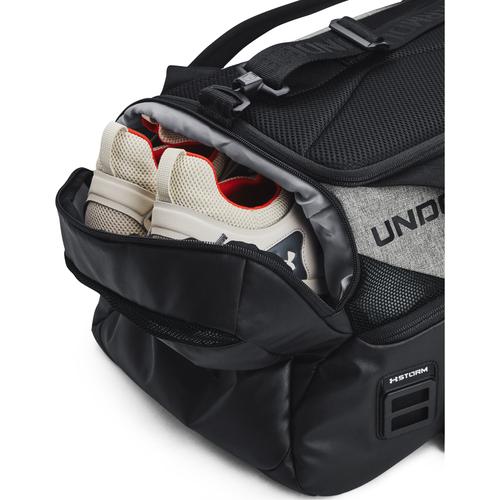 Under Armour Contain Duo Sm Duffle Gray/ Black