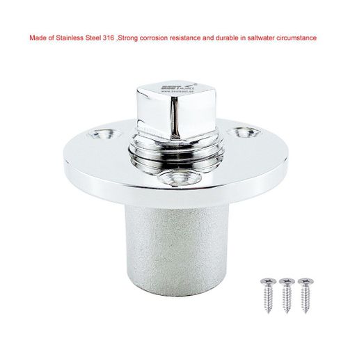 Bouchon De Vidange En Acier Inoxydable 316, Accessoires De Bateau, Facile À Utiliser