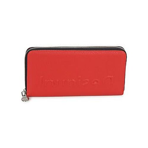 Portefeuille Desigual Mone_Embossed Half_Fiona Rouge