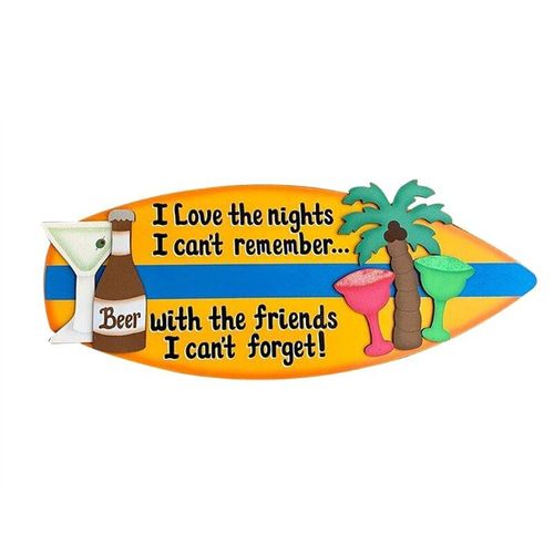 Panneaux De Décoration Murale Pour Planche De Surf En Bois, Décoration De Plage, Salle De Bain, Panneau Suspendu, Art Mural, Décoration De Maison, Fête D'été, Maison