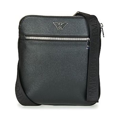 Sacoche Emporio Armani Business Flat Messenger Bag Noir
