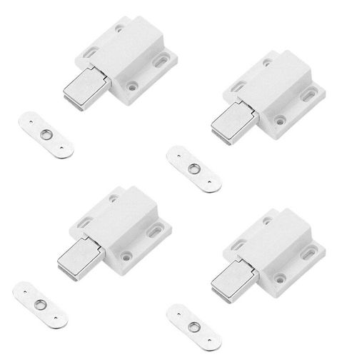 Aimant D'ouverture De Porte À Poussoir, Pour Placard De Camping Car, Garde Robe, Chambres À Coucher, Salles De Bains