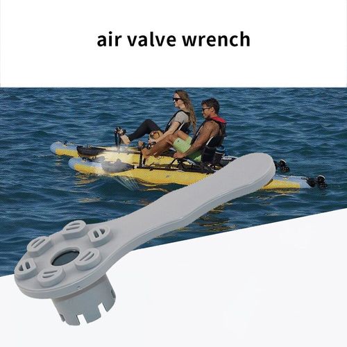 Outil De Réparation De Canoë Léger, Clé À Valve À Air En Plastique 6 Sections