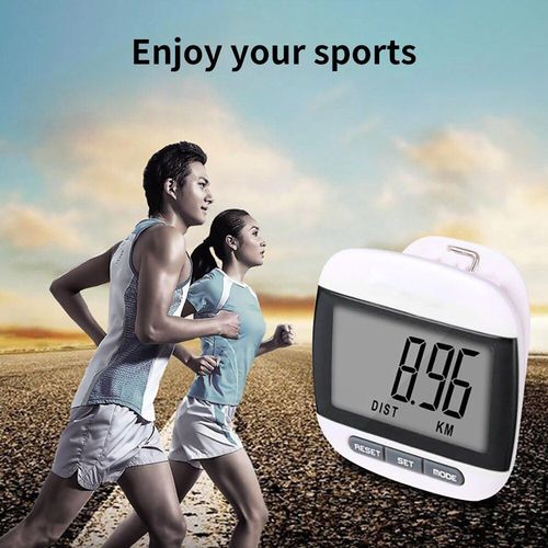 Podomètre Électronique, Arrêt Automatique, Mesure, Accessoires De Sport, Mouvement, Distancemètre, Montre De Course, Affichage Numérique Lcd