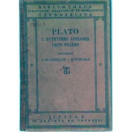 Plato Euthyphro Apologia Crito Phaedo