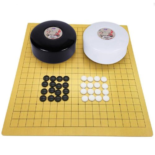 Jeu De Go Pour Toute La Famille,Ancien Jeu De Société Chinois Divertissant Et Éducatif Pour Les Enfants, Weiqi, Échecs, Dames,,