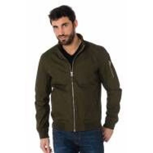 Blouson Homme Léger Schott Kaki Foncé