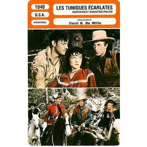 Fiche Monsieur Cinema Les Tuniques Écarlates