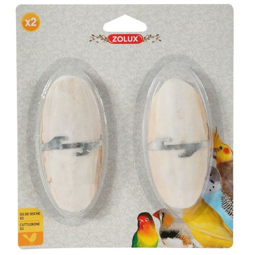 Zolux 2 Os De Seiche Avec Support Pour Oiseaux