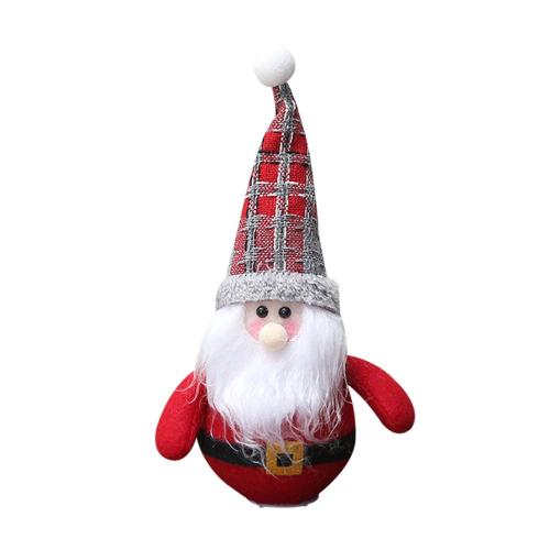 Pendentif De Sapin De Noël Éclairé Par Led, Poupée Suspendue Pour Père Noël, Bonhomme De Neige, Jouets, Décorations Pour La Maison, Cadeau De Fête Du Nouvel An