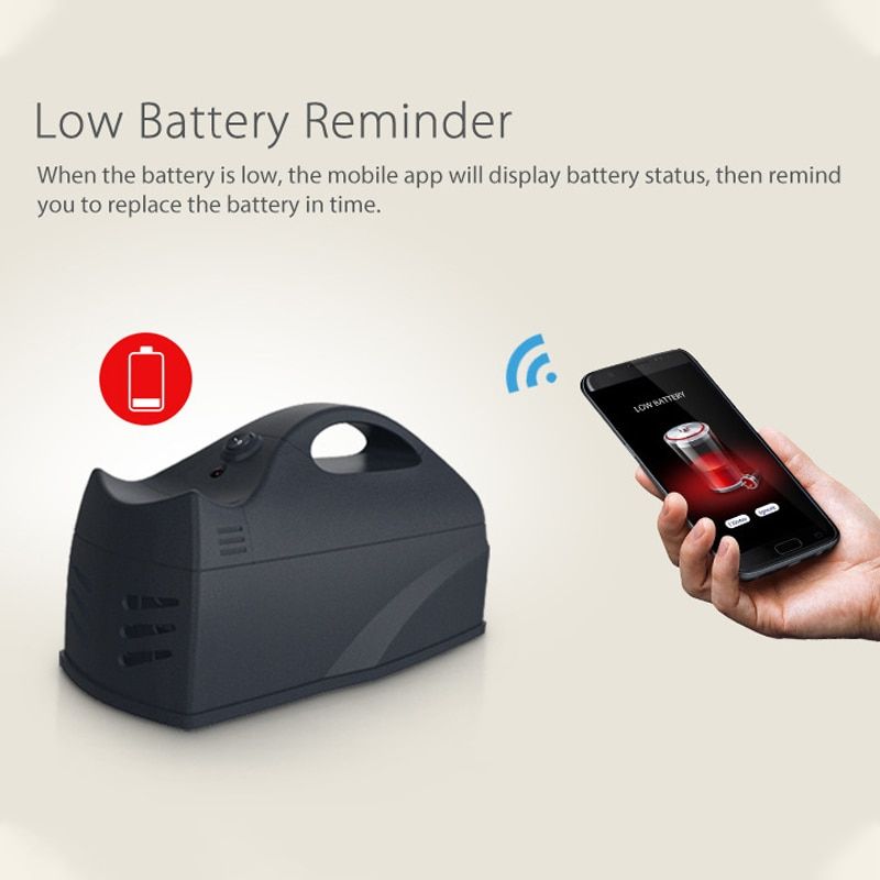 Pige  souris intelligent sans fil WiFi,  colle, pige  s... - 2