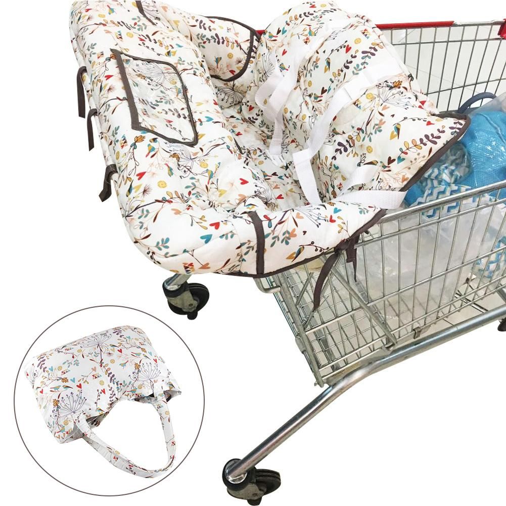Housse de coussin de siège pour bébé, caddie de courses Portable Rakuten