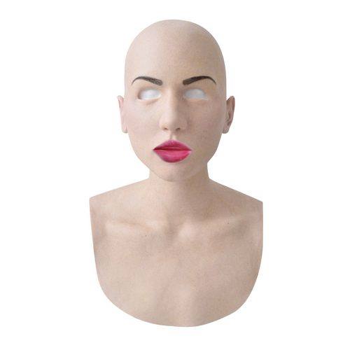 Masque De Travesti En Silicone Réaliste Pour Femme, Déguisement Cosplay D'halloween