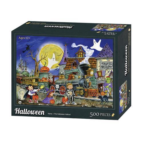 Puzzle 500 Pièces, Singe Monstre D'halloween, Jouet De Décoration De Noël Intéressant, 500 Pièces Pour Adultes