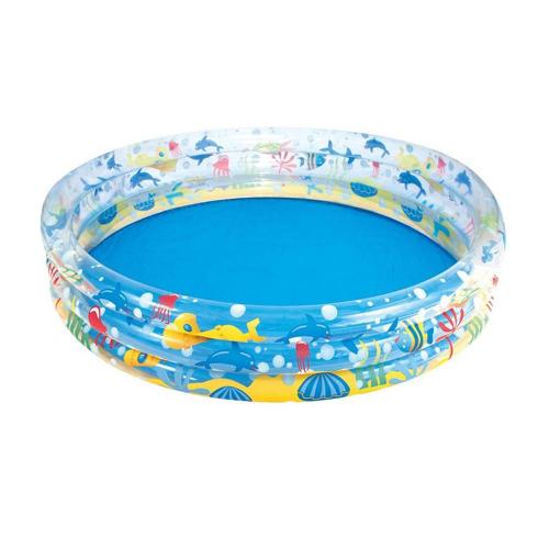 Piscine gonflable pour enfants, 152x30CM, boule Marine, baignoire ronde en caoutchouc dur pour nourrissons, bassin pour enfants
