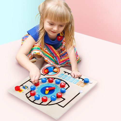 Jouets Éducatifs Montessori Pour Enfants, Auto Cognition, Puzzle, Horloge, Apprentissage, Cadeau De Noël