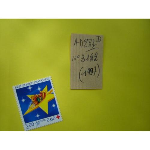 Ad/ 281 D* Timbre Neuf France 1997* N°3122 " Croix Rouge