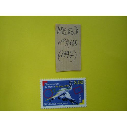 Ad/ 283 D* Timbre Neuf France 1997* N°3111 " Champ Monde Judo