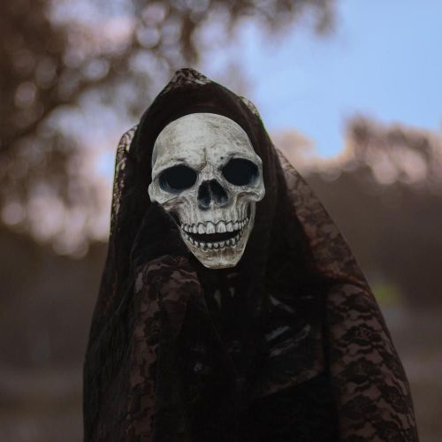 Costume D'halloween Fantôme D'horreur Réaliste, Masque De Fête Effrayant, Tête Complète En Latex, Accessoires De Cosplay Amusants Pour Adultes
