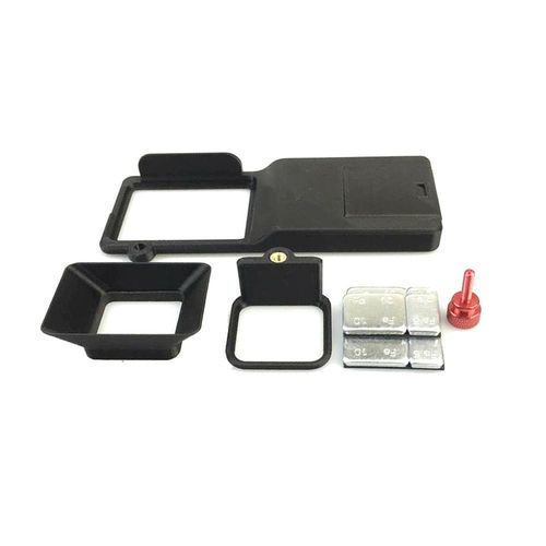 Adaptateur Pour Drone Hero 5, Plaque De Montage De Commutateur + Pare Soleil Pour Dji Osmo, Cardan Mobile, Caméra De Sport D'action Portative-Générique
