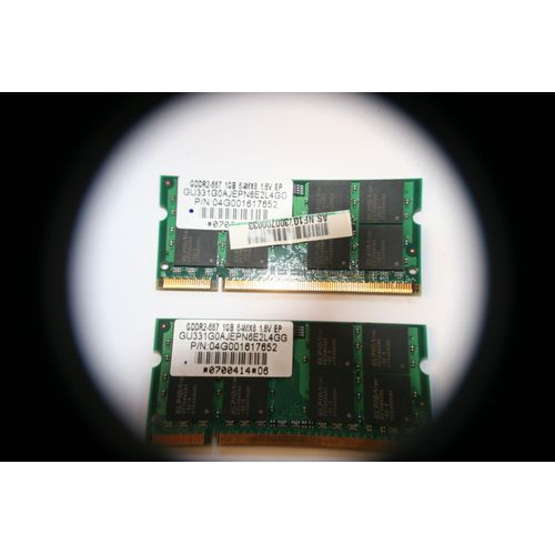 2 barettes ddr2-667 de 1go