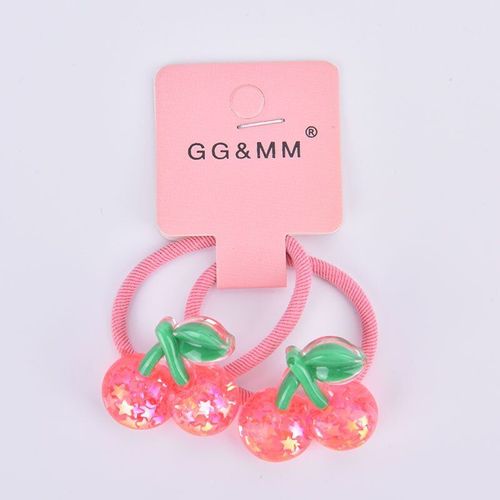 Bandes De Cheveux Élastiques Pour Enfants, 2 Pièces, Accessoires De Coiffure Pour Filles, Jolie Étoile Fleur De Raisin, Couvre Chef De Dessin Animé