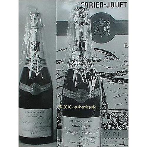 Publicite Papier Ancienne Champagne Perrier-Jouet Datant De 1964.